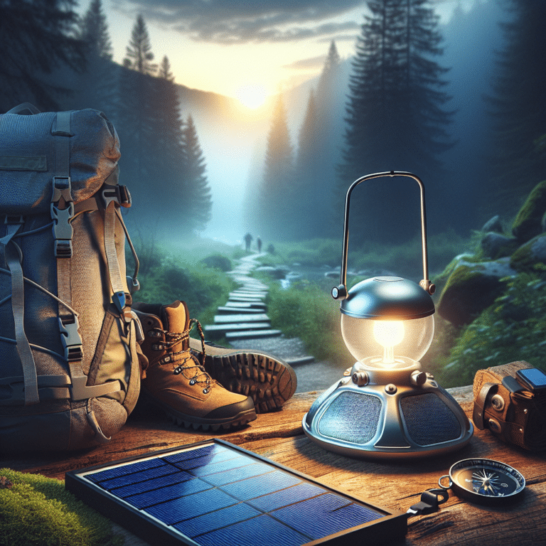 Portable Solar Lamps for Backpacking