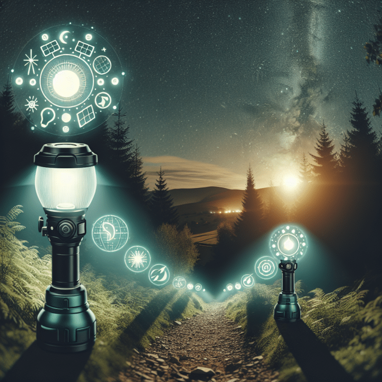Solar-Powered Headlamps for Night Hiking