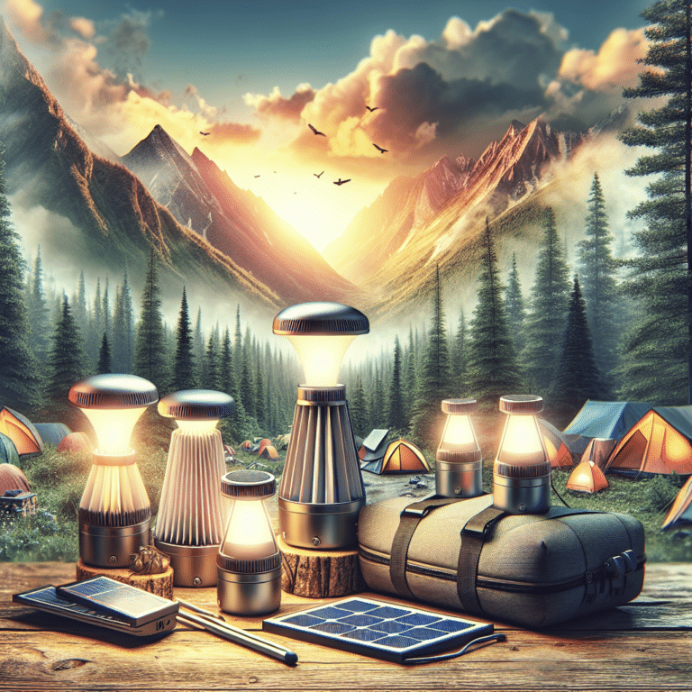 Portable Solar Lamps for Backpacking