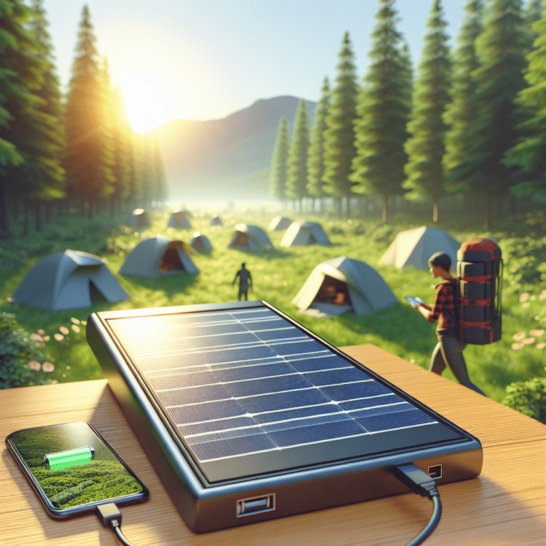Charge on the Go: Best Solar Power Banks for Campers