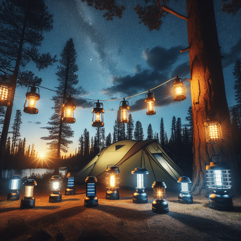 Best Solar Lanterns for Camping Trips