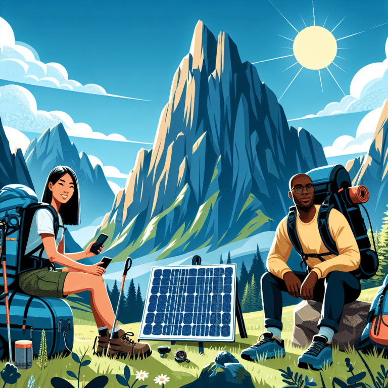 Streamlining Solar Power Use on Backpacking Trips