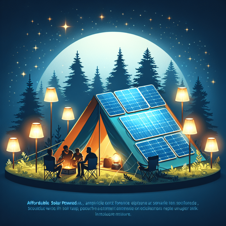 Affordable Solar Lighting Options for Campers