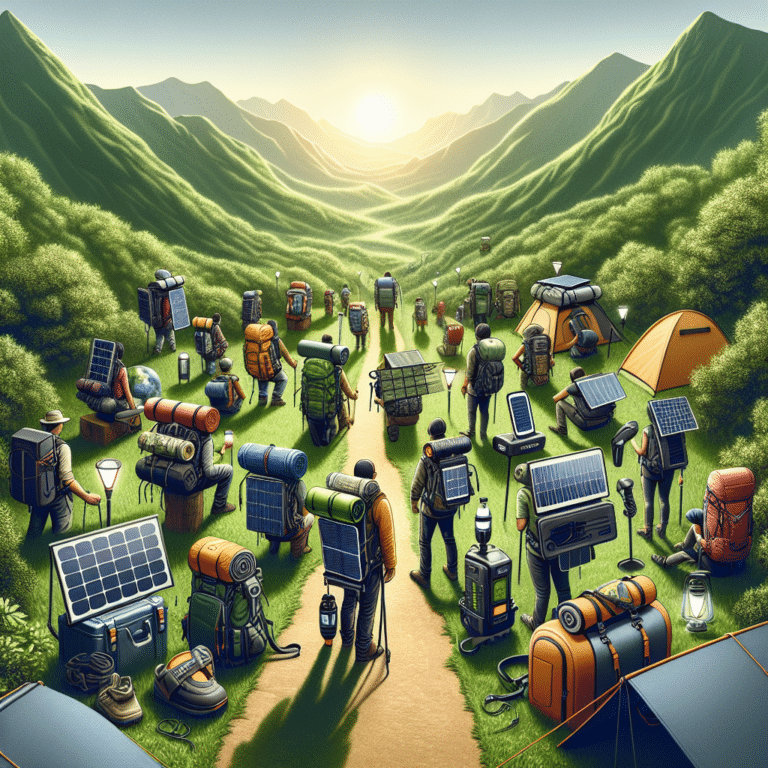 Backpacking 101: Choosing and Packing Solar Gadgets