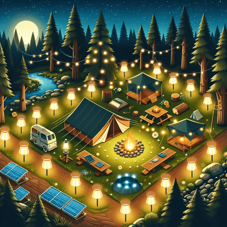 Light Up Your Campsite: Solar Powered Lighting Tips