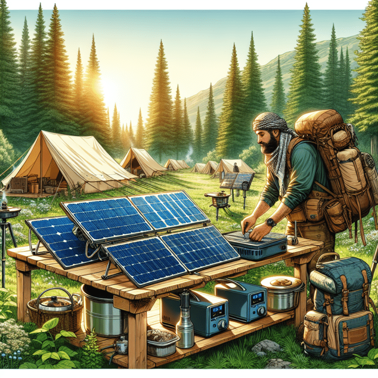 Portable solar cooking kits for campers