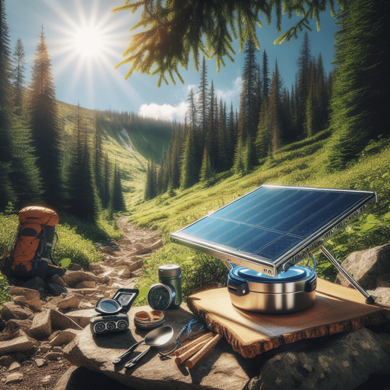 Lightweight solar cooking devices for hikers