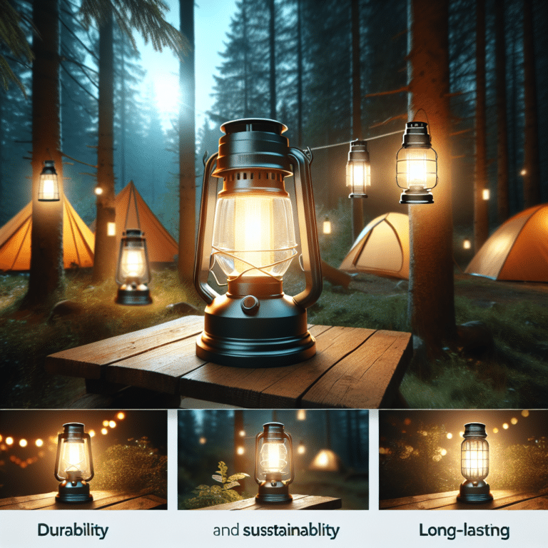 Long-lasting Solar Lanterns for Camping