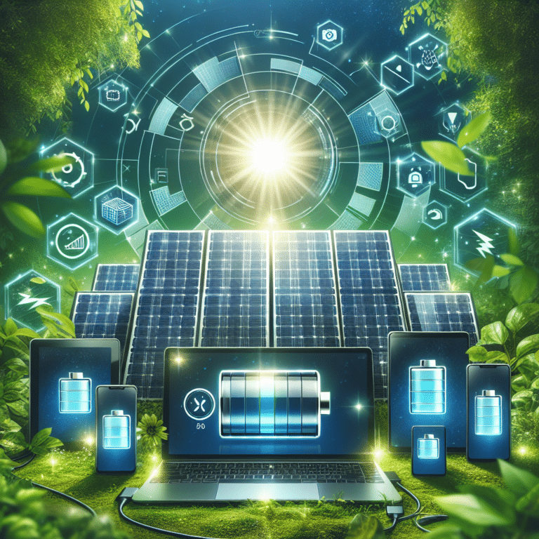 Keeping Track: Monitoring Solar Gadget Battery Levels