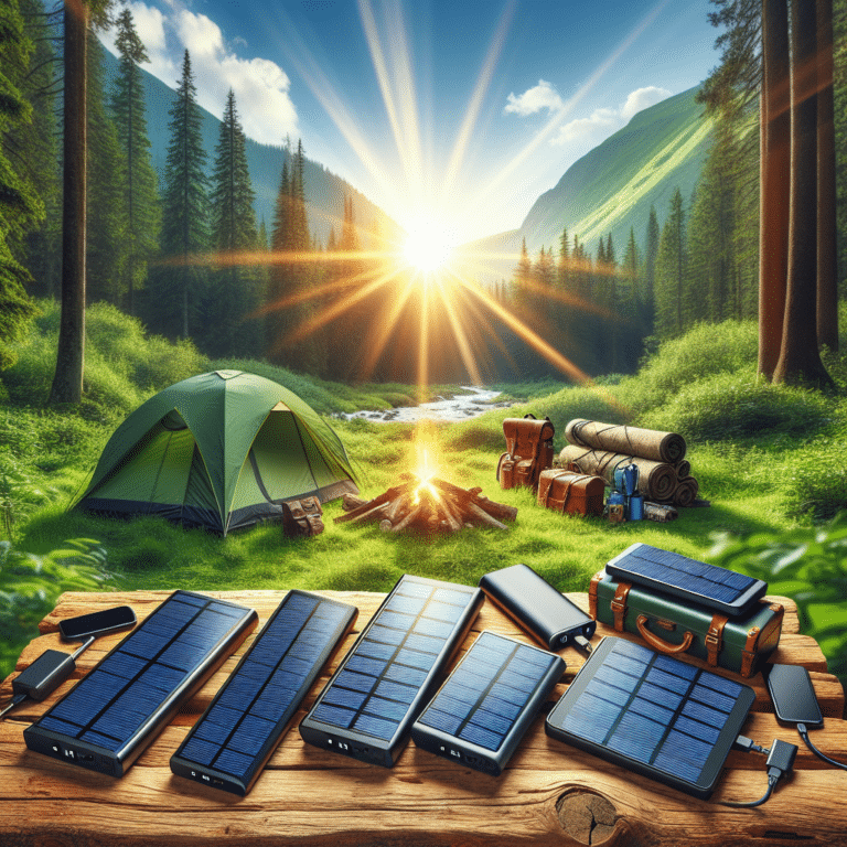 Keep Your Devices Powered With the Best Solar Power Banks for Camping