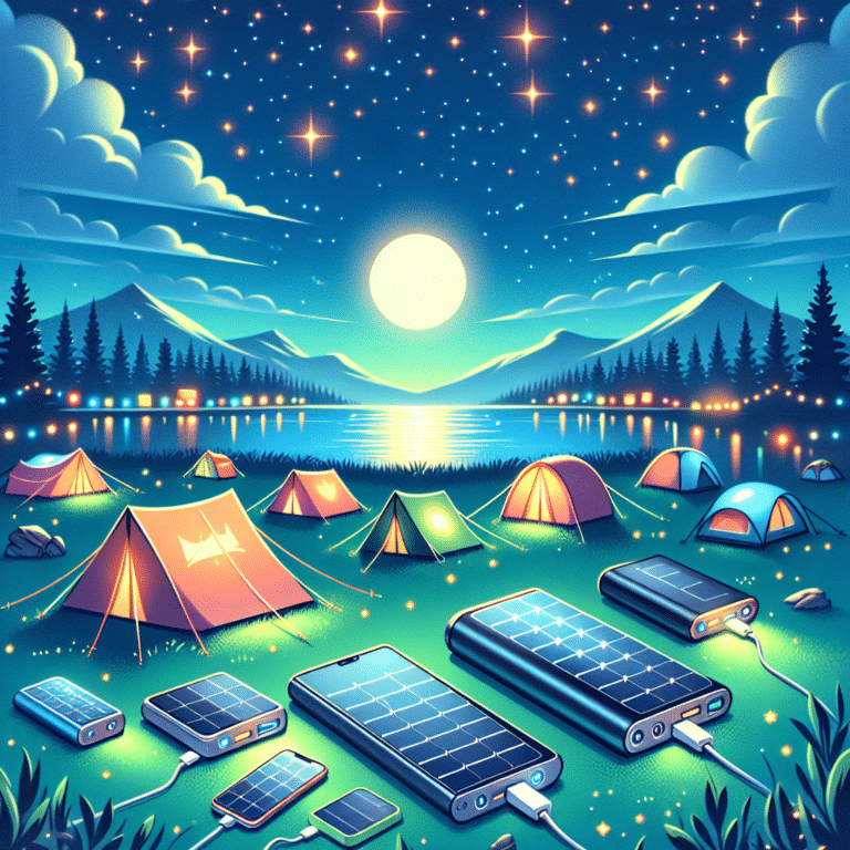 Traveling Light: The Best Solar Power Banks for Camping Trips