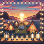 Solar Garden Lights for Camping Decor
