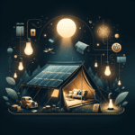 Solar-Powered Lighting Solutions for Tent Interiors