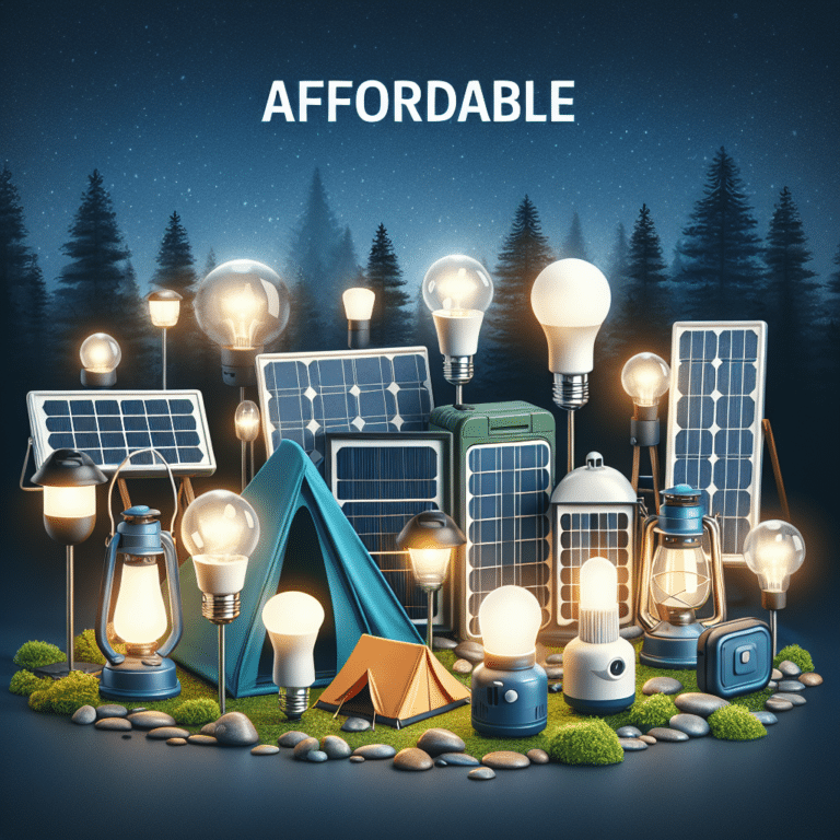 Affordable Solar Lighting Options for Campers