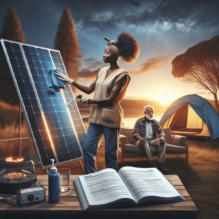 Ensuring Longevity: Maintaining Solar Panels While Camping