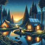 Finding Efficient Solar Lights for Tents and Cabins
