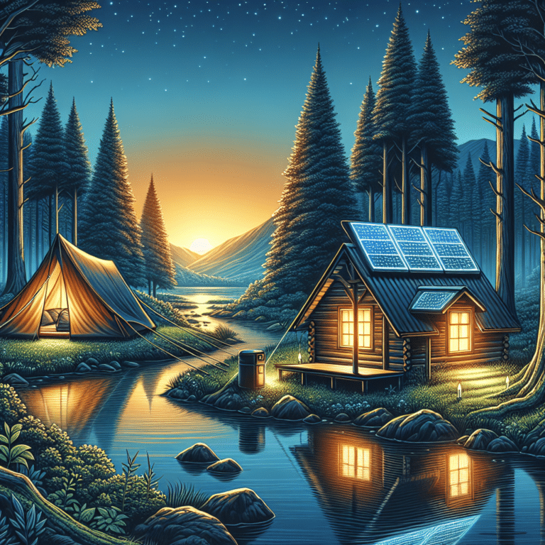 Finding Efficient Solar Lights for Tents and Cabins