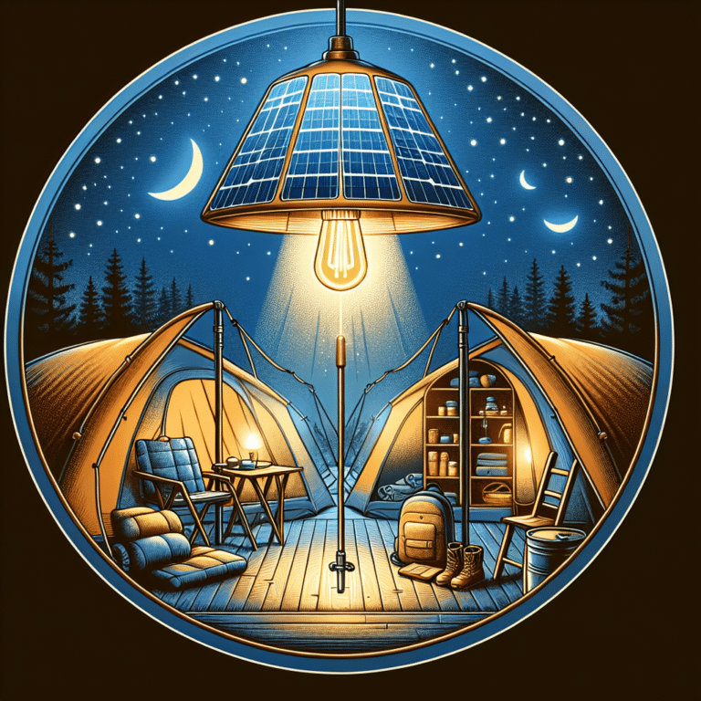 Solar-Powered Lighting Solutions for Tent Interiors