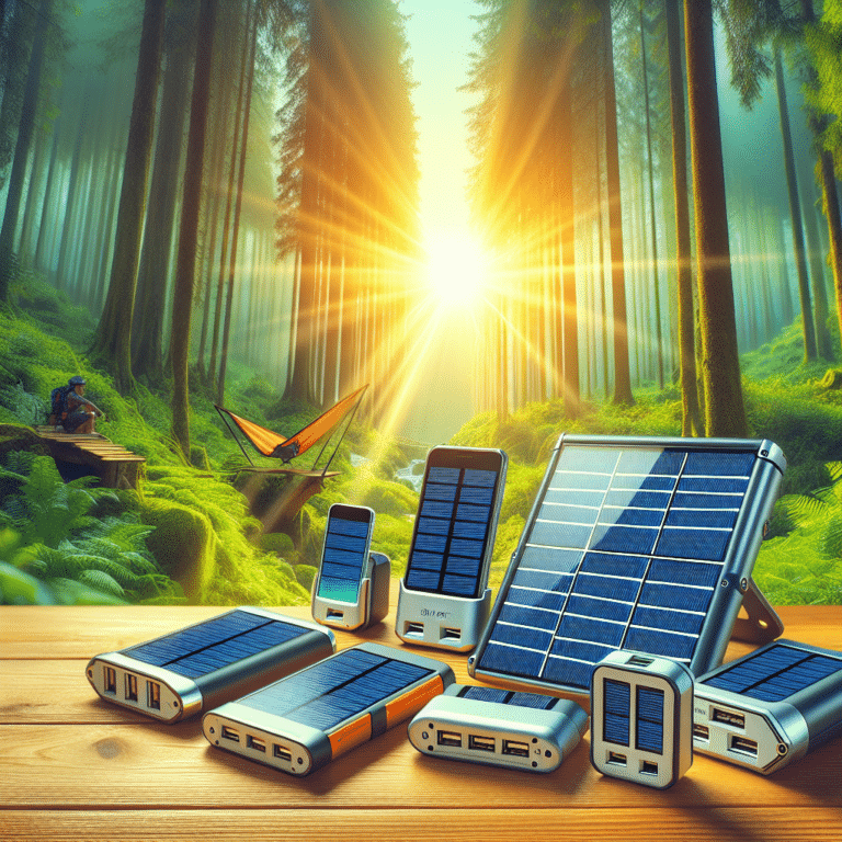 Unveil the Top USB Solar Chargers for Outdoor Adventures