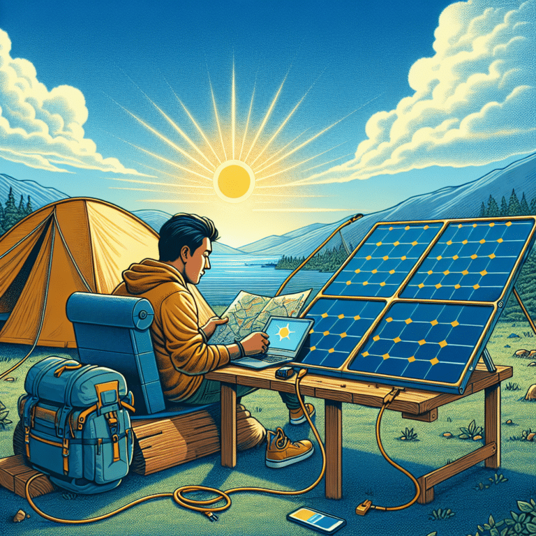 Using Portable Solar Panels to Charge Your Devices