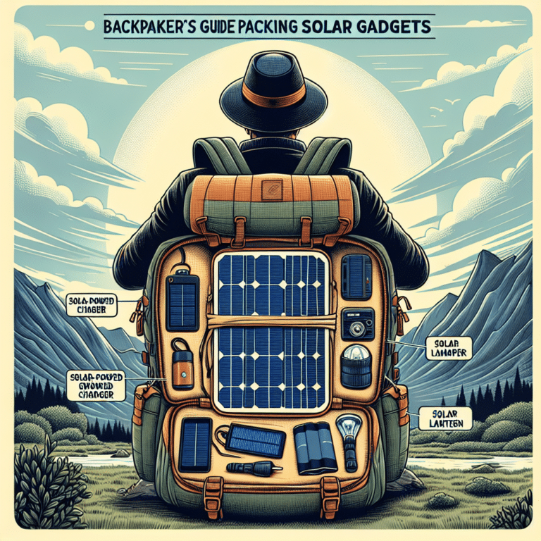Backpacker’s Guide: Packing Solar Gadgets