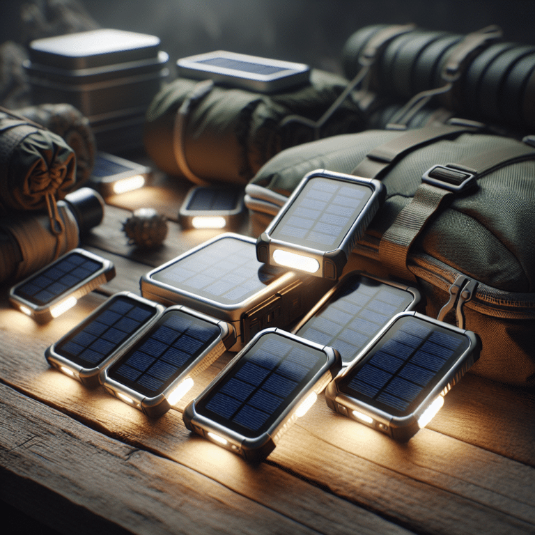 Compact Solar Lights for Your Camping Emergency Kit