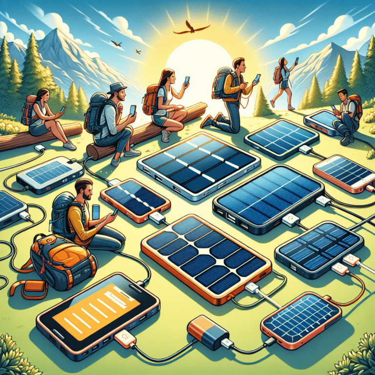  "The Best USB Solar Chargers for Outdoor Enthusiasts