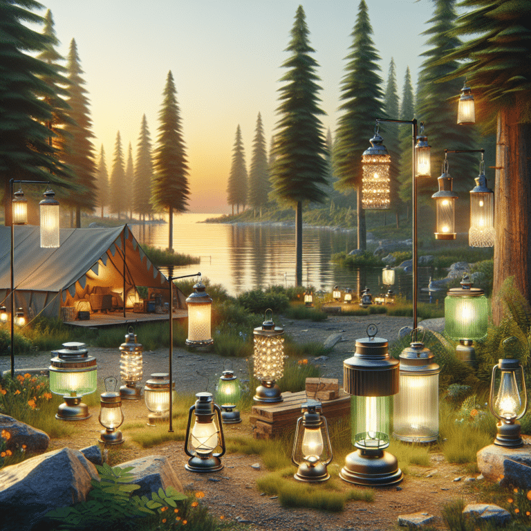 Long-Lasting Solar Lanterns for Camping