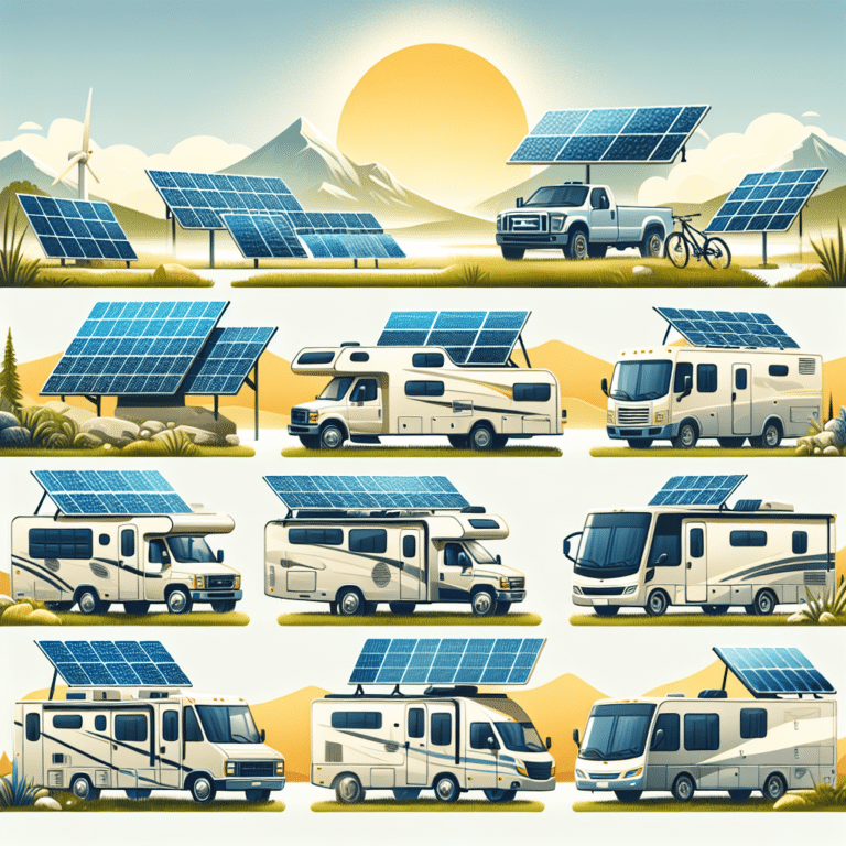 Solar Setup Ideas for RVs and Vans