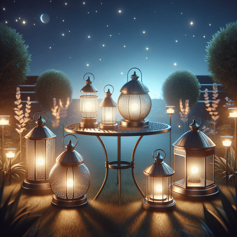 Solar Lanterns with Adjustable Brightness