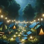 Solar-Powered Campsite Lighting Ideas