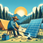 Maintaining Solar Panels While Camping