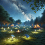 "Guide to Setting Up Solar Garden Lights for Camping