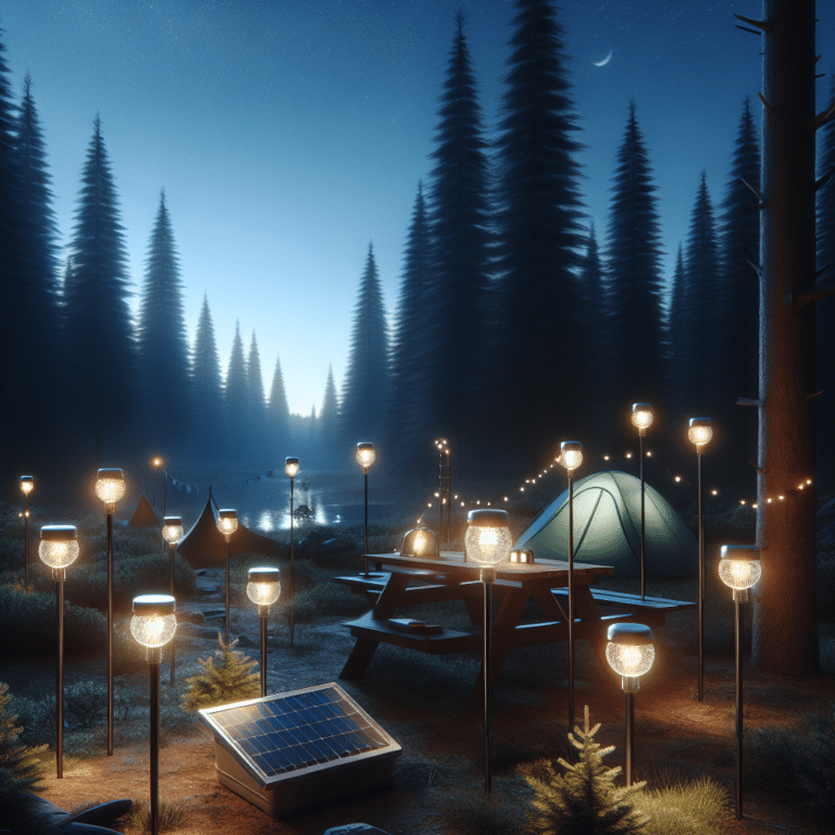 Making the Most of Solar Garden Lights while Camping