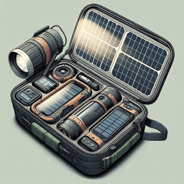 On-The-Go Storage Solutions for Solar Gadgets