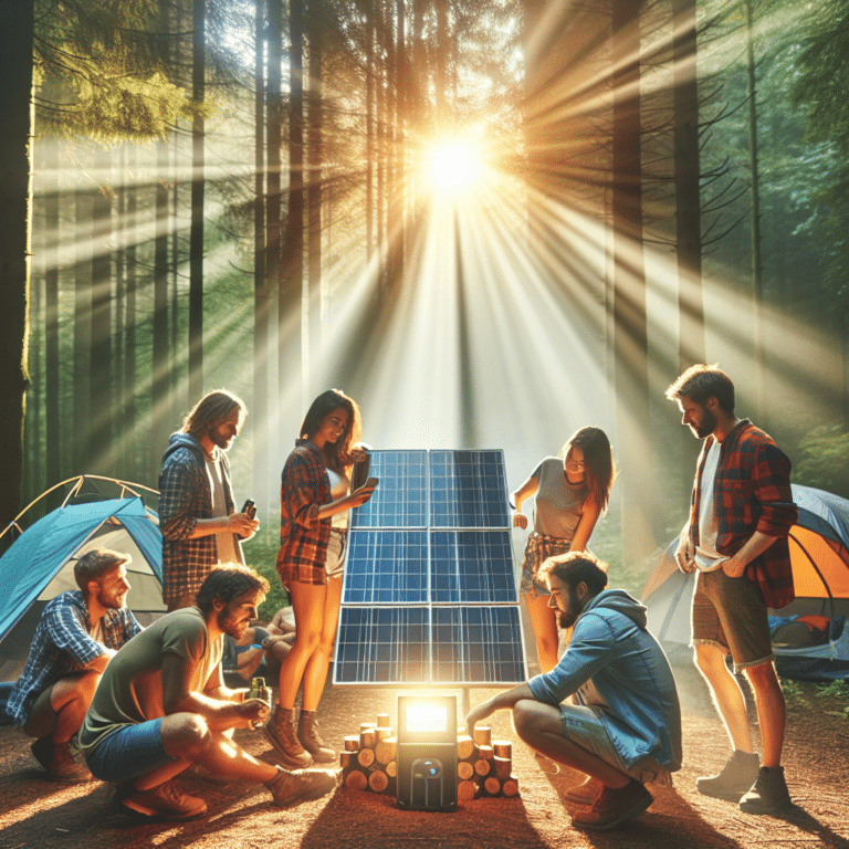 Group Camping Made Easy: Best Portable Solar Setups