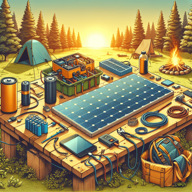 DIY: Make Your Own Solar Charger Setup for Outdoor Trips