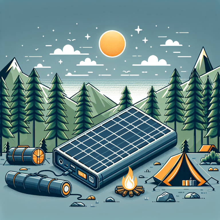  "Emergency Preparedness: Solar Battery Packs for Camping