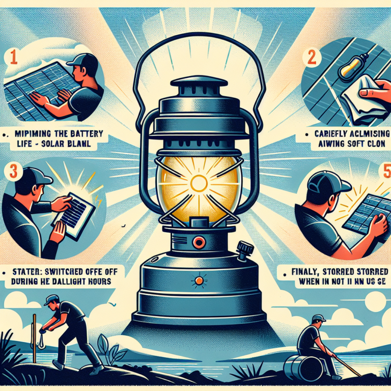 Tips to Maximize Solar Lantern Battery Life